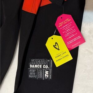 Zumba Fitness women Pink and Red Joggers